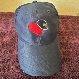 Michigan baseball hat cap golf experience Imperial 100% polyester comfortable